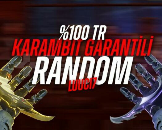 TR | KARAMBİT BIÇ GARANTİ DOPDOLU RANDOM UVİP+