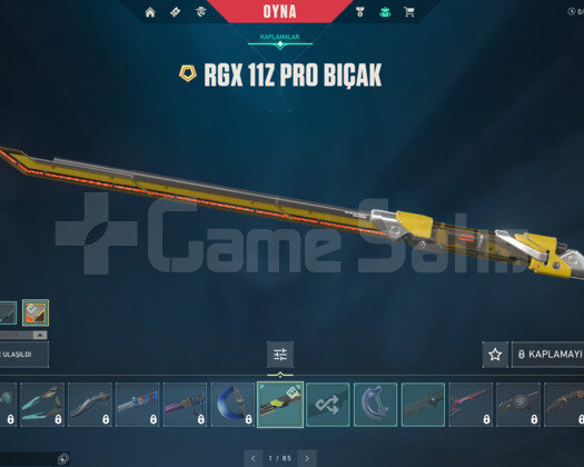 RGX BIÇAK/VANDAL - YAĞMACI OP E-POSTALI TR HESAP