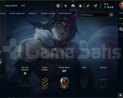 30 LVL 35.000 MAVİ ÖZ UNRANKED HESAP UYGUN FİYAT!