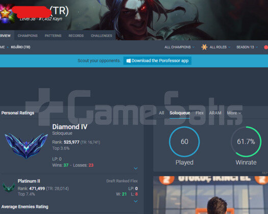 TR DİAMOND 4 62WR I MASTER ELO KAYN SIRALAMALI