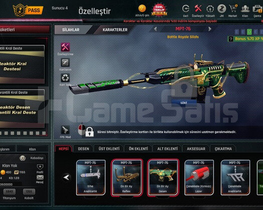 54 LEVEL +7 SETLİ ZULA HESABI / ACİL