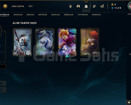 TR GOLD 4 78WR I YÜKSEK ELO KOSTÜMLÜ 12K MAVİ ÖZ