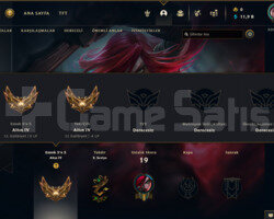 TR GOLD 4 78WR I YÜKSEK ELO KOSTÜMLÜ 12K MAVİ ÖZ