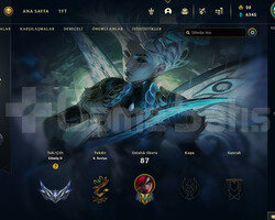 TR 69 LEVEL - 50 HERO 17 KOSTÜM LOL HESAP
