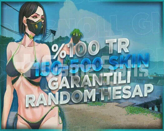 TR BÖLGE 150-500 SKİN FULL+FULL VİP HESAPLAR +3000