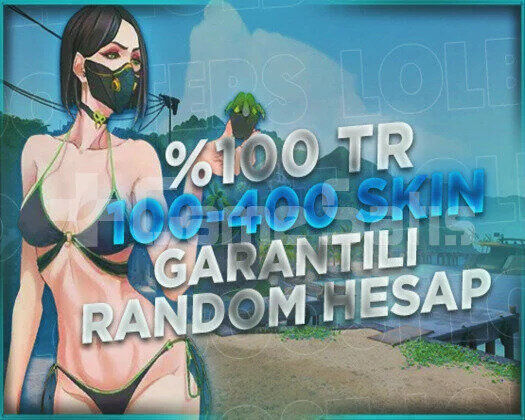 TR BÖLGE 100-400 SKİN FULL+FULL VİP HESAPLAR +3000