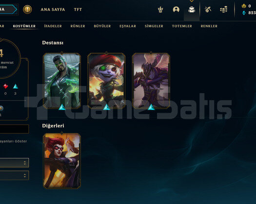 TR Elmas 4 | 4 Kostüm - 28 Hero | LoL Hesap