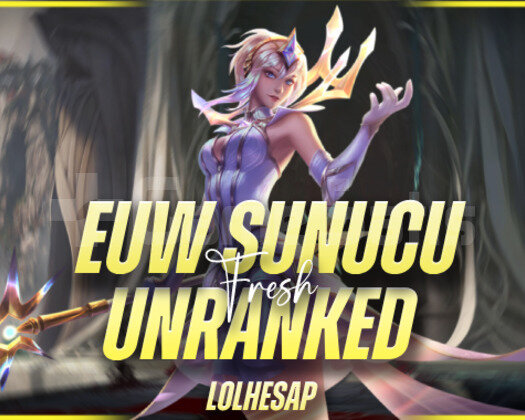 EUW 45.000 MAVİ ÖZ 30 LVL UNRANKED HESAP
