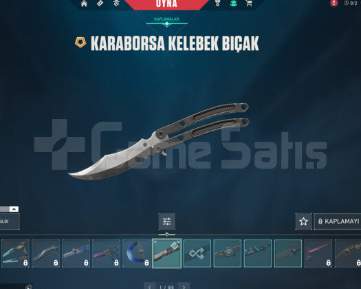 KARABORSA KELEBEK/ASİL VANDAL E-POSTALI TR HESAP