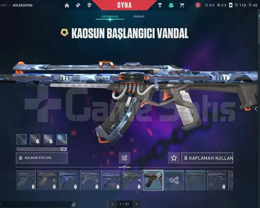KAOS VANDAL, YILDIZ BELASI OPERATÖR, GÜMÜŞ 3 HESAP