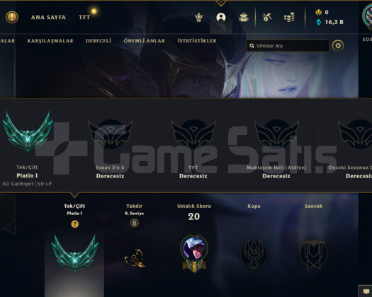 TR PLAT 1 59LP 67WR I DİA MASTER ELO 16K MAVİ ÖZ