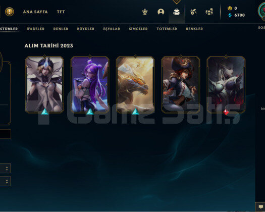 TR GOLD 2 84LP I YÜKSEK ELO KOSTÜMLÜ SMURF