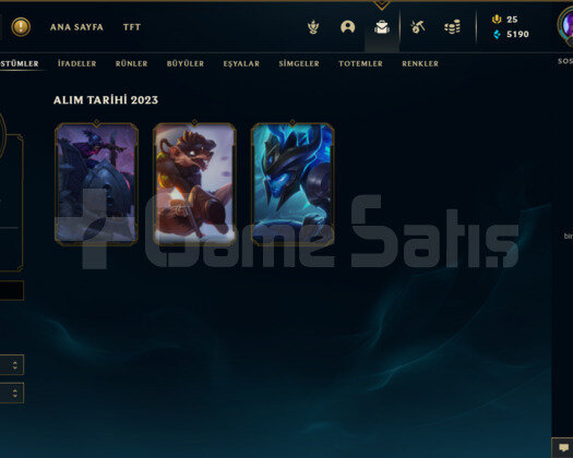 TR GOLD 2 36LP 70WR I DİAMOND ELO KOSTÜMLÜ SMURF