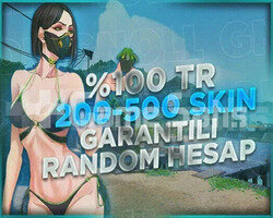 TR BÖLGE 200-500 SKİN FULL+FULL VİP HESAPLAR +3000