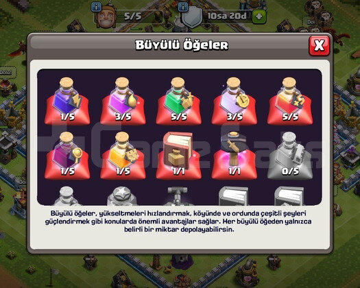 Belediye Binası 12 Max & 1650+ Yeşil Taş &156 Lvl