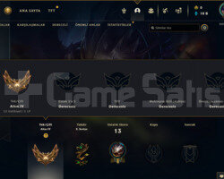 TR GOLD 4 68WR I YÜKSEK ELO BOL GANİMETLİ 18K MAVİ