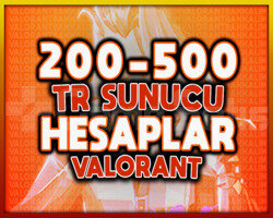 TR SUNUCU 200-500 SKİN FULL ENVANTER VİP FULL