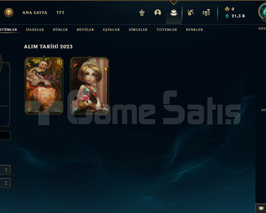 TR GOLD 2 50LP 62WR I YÜKSEK ELO 21K MAVİ ÖZ