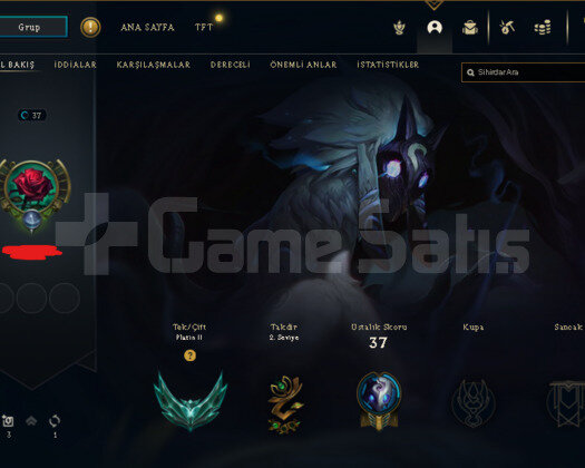 60 WR HİGH MMR PLAT 2