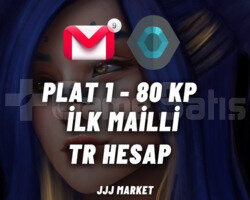 TR - PLAT 1 - İLK MAİLİ SENİN EKLEDİĞİN HESAP