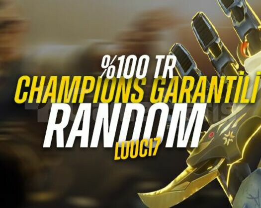 TR | CHAMPİONS GARANTİLİ DOPDOLU RANDOM UVİP+