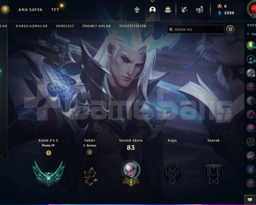 FRESH PLATİN 4 HESAP MAİL DEVREDİLECEKTİR!!!