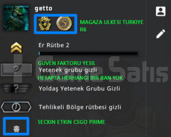 2 MADALYA | PRIME CSGO | MAGAZA TR YESIL FAKTOR