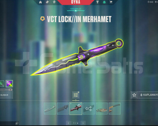 ANINDA TR VCT LOCK İN BIÇAKLI Full 40+ Skin
