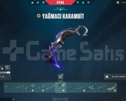 YAĞMACI-ASİL KARAMBİT VE 11 VANDAL TR HESAP
