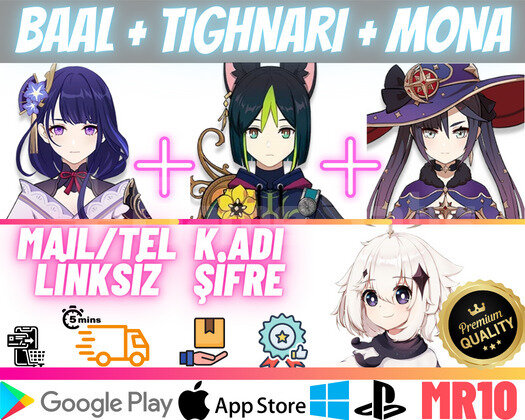EU | MR10 Baal + Tighnari + Mona - Başlangıç