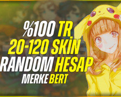 TR 20 SKİNLİ RANDOM HESAP