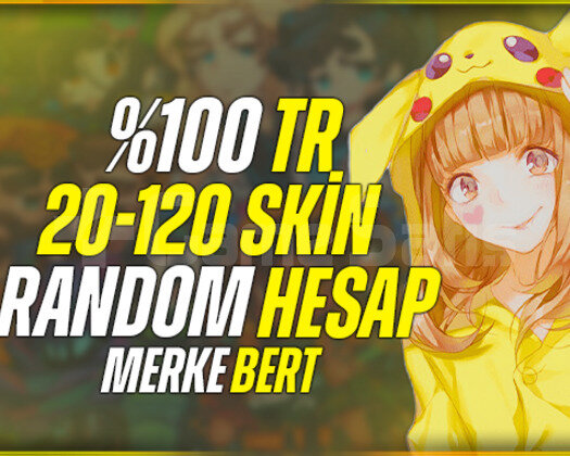 TR 20 SKİNLİ RANDOM HESAP