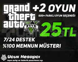 GAT V + 2 Oyun + Garanti