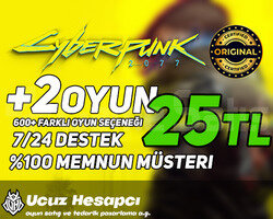 Cyberpunk 2077 + 2 Oyun + Garanti