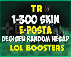 KESİN TR SUNUCU 1-300 SKİN MAİL DEĞİŞEN RANDOM