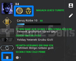 2 MADALYA | RANK ACIK | GUVEN FAKTORU YESIL