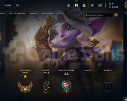 EUW Gold 1 | 7 Kostüm - 54K Mö | LoL Hesap