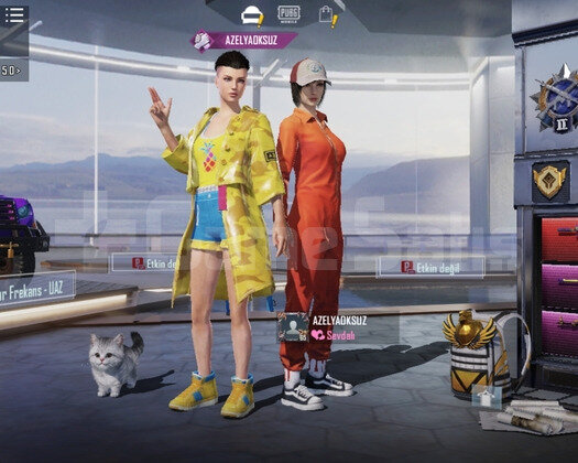 MASKARA 7 SEVİYE ELİT PUBG HESABIN