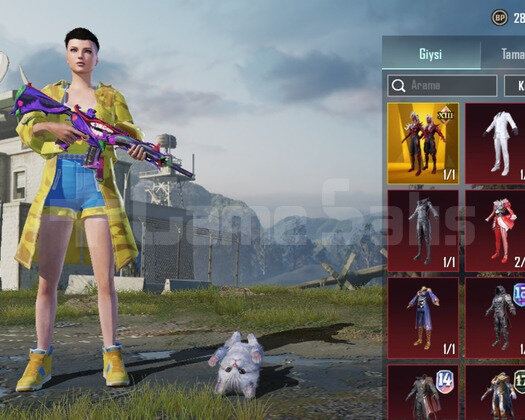 MASKARA 7 SEVİYE ELİT PUBG HESABIN