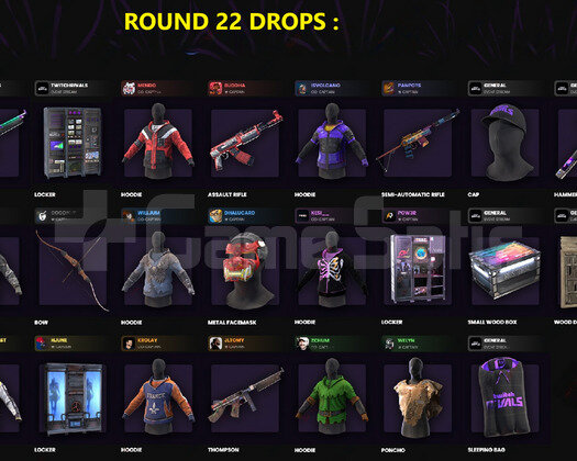 ROUND 22 |  TWITCH DROPS  23 Skin