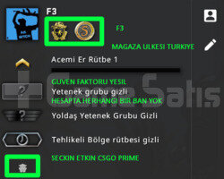 2 MADALYA | PRIME CSGO | MAGAZA TR YESIL FAKTOR
