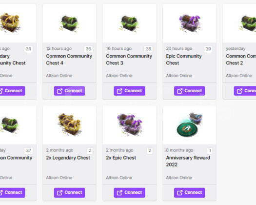 Albion Online Twitch Drops - 60 Chest