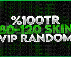 FULL + FULL TÜRKİYE SUNUCUSU 80-300 SKİN RANDOM
