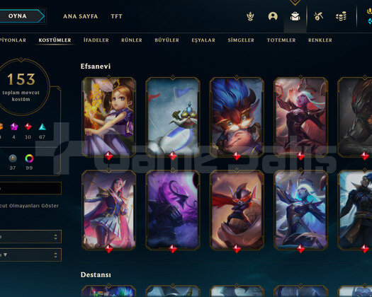 TR | 394 Level 153 Kostüm