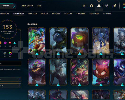 TR | 394 Level 153 Kostüm