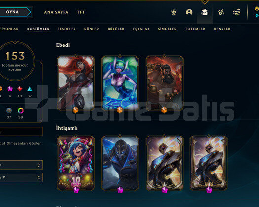 TR | 394 Level 153 Kostüm