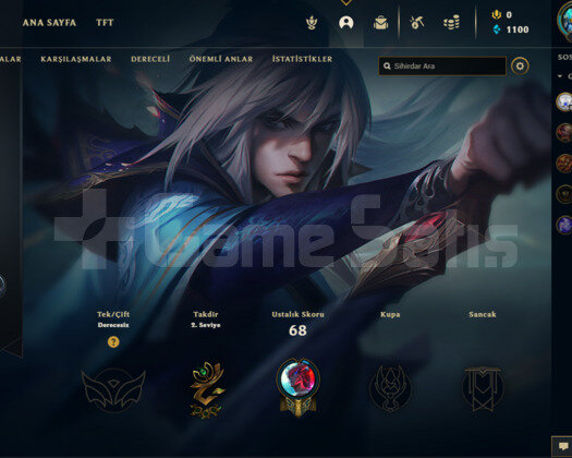 Lol UCUZA Hesap satış 5 KOSTÜM 30 LEVEL