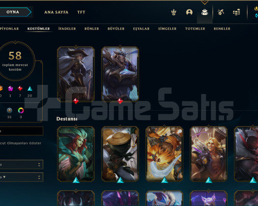 TR | 387 level 58 Kostüm