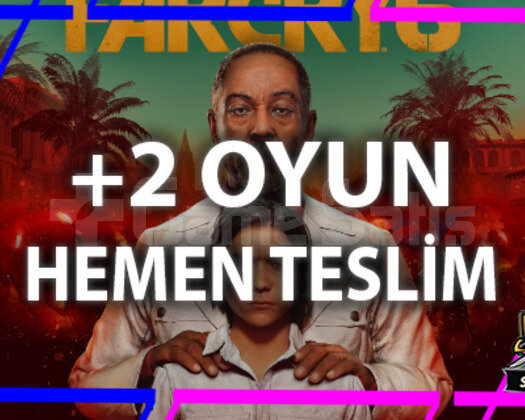 FAR CRY 6 + İSTEDİĞİNİZ 2 OYUN