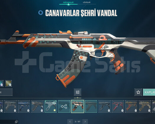 Ion Vandal lı +18 skinli hesap